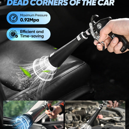 Air Blow Gun with Tornado Nozzle, Air Compressor Attachments