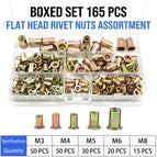 M3-M8 165PCS Box Set
