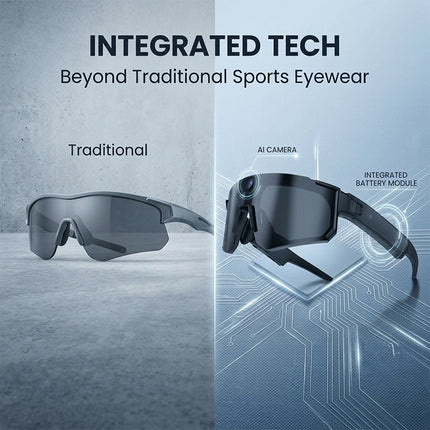 Smart Glasses with Camera, AI Glasses for Cycling, Bluetooth Camera Glasses – image 18