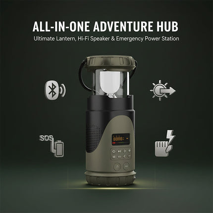 Emergency Camping Lantern Flashlight, Portable Radio – image 11