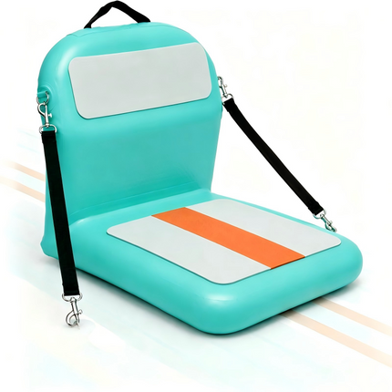 Inflatable Kayak Seat with Backrest, Kayak Accessories with Pocket – image 9