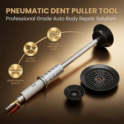 Pneumatic Dent Puller, Slide Hammer Dent Puller Kit with Suction Cups – image 6