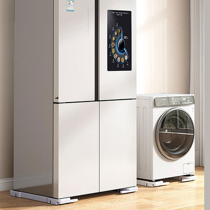Washer Dryer Stand with Wheels, Fridge Stand and Appliance Rollers for Laundry Room