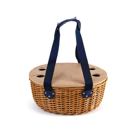 Picnic Basket for 2 or 4 Person, Housewarming Gift
