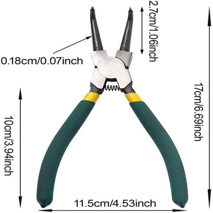 Retaining Ring Pliers with Straight and Bent Tips – image 7