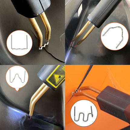 Plastic Welder Kit with Stainless Steel Staples, Plastic Repair Kit for Car and Motorcycle – image 7
