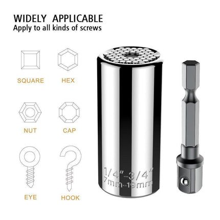 Universal Socket Wrench, Drill Socket Adapter – image 6