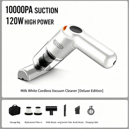 Cordless Car Vacuum, Cordless Handheld Vacuum with Washable Filter – image 8