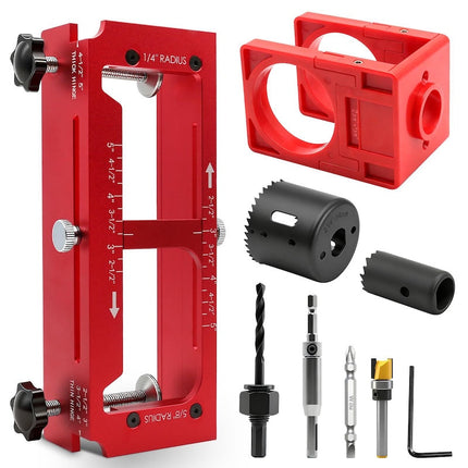 Door Lock Installation Kit, Door Knob Installation Kit with Hole Saws – image 8