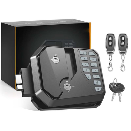 Keyless RV Door Lock with Remote Control and Key, Electronic Trailer Door Lock – image 9