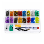 306-Piece Fuse Kit with Circuit Tester (Aluminum)