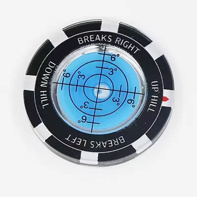 Golf Ball Markers, Golf Training Aid for Putting and Slope Reading
