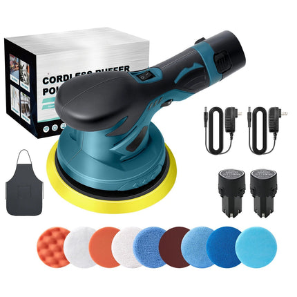 Cordless Car Polisher, Foam Polishing Pads – image 20