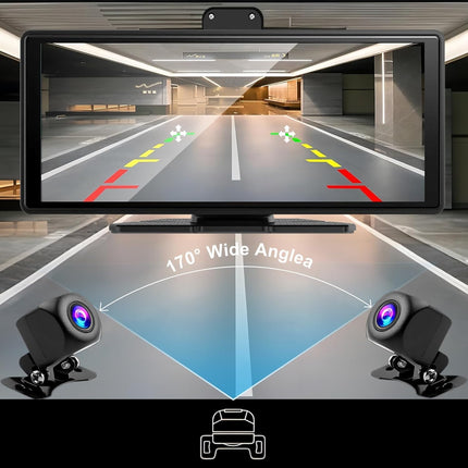 Dash Cam with Wireless CarPlay and Android Auto, CarPlay Screen