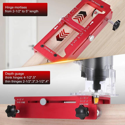 Aluminum Door Hinge Jig, Door Installation Tools