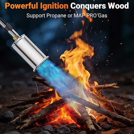 Propane Torch Weed Burner, Weed Torch with 30 Inch Stand Up Pole – image 6