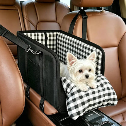 Center Console Dog Car Seat for Small Dogs – image 10