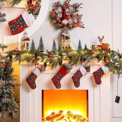 Stocking Hangers for Mantel, Mantel Decor Hooks for Stockings
