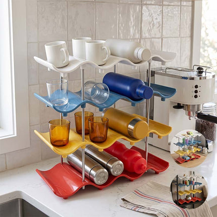 Cup Storage Rack, Coffee Station Organizer – image 7
