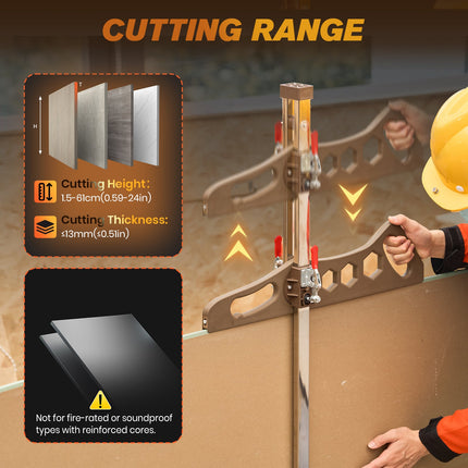 Aluminum Alloy Drywall Cutter Body – image 12