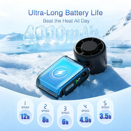 Portable Fan, Foldable Mini Desk Fan for Travel and Outdoor – image 9