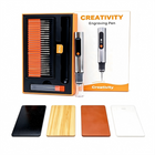 Cordless Engraving Pen with 30 Bits, Woodworking Engraver Tool for Wood and Metal