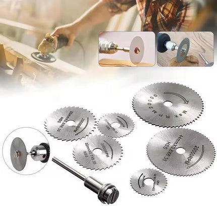 HSS Saw Blades for Rotary Tool, Mini Saw Blade Set of 6 – image 7