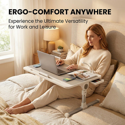 Lap Desk with Light and USB Fan – image 4