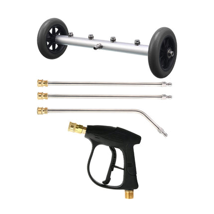 Undercarriage Pressure Washer Attachment with Wands, Power Washer Accessories
