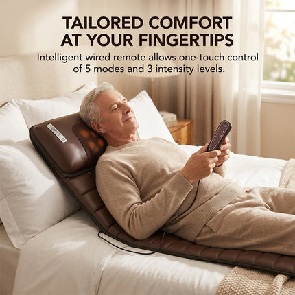 Full Body Massage Chair Pad, Back Massager with Remote – image 4