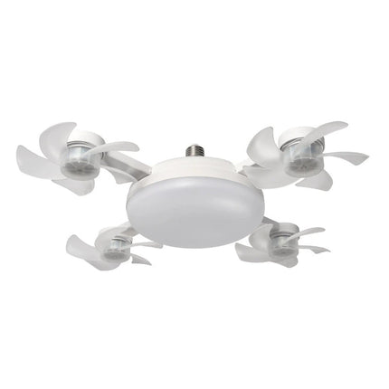 Ceiling Fan Light Bulb with Remote Control, Socket Fan Light, Ceiling Fan Lamp, LED Light Bulb for Bedroom and Garage