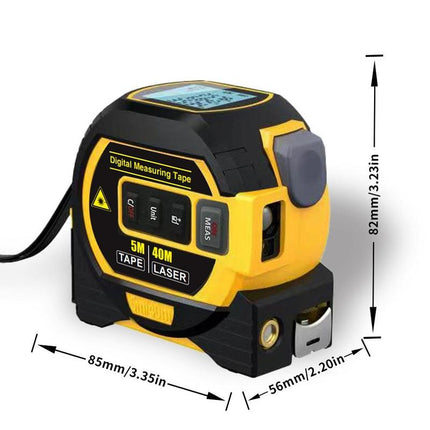 Laser Tape Measure, Digital Tape Measure with 16 ft Steel Tape – image 10