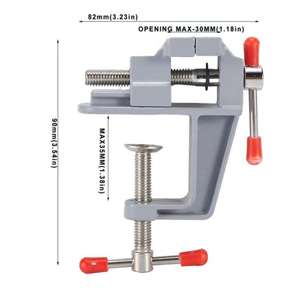 Workbench Vise, Clamp On Bench Vise – image 5