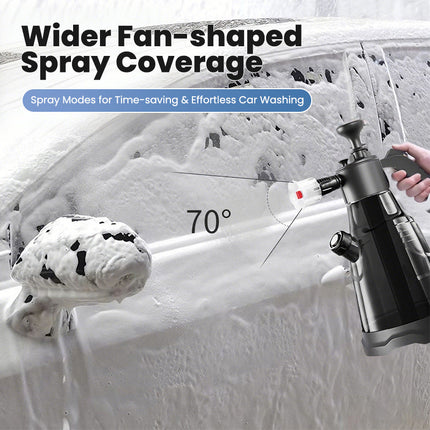 Foaming Sprayer Bottle with Hand Pump, Spray Bottle for Car Detailing