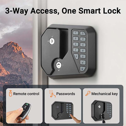 Keyless RV Door Lock with Remote Control and Key – image 7