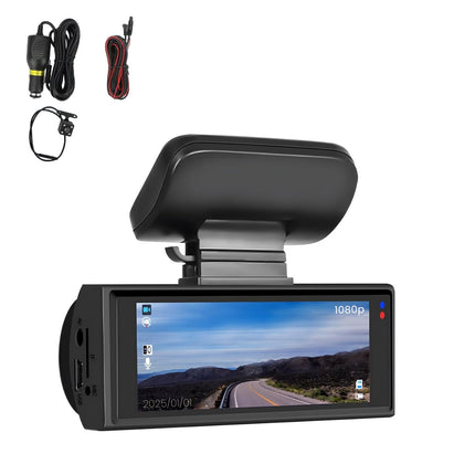 Dash Cam Front and Rear, Dash Cam for Car with Night Vision, 1080P Dashboard Camera, Car Camera with Parking Monitor