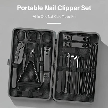 Nail Clippers Set, Stainless Steel Nail Clipper for Thick Nails – image 4