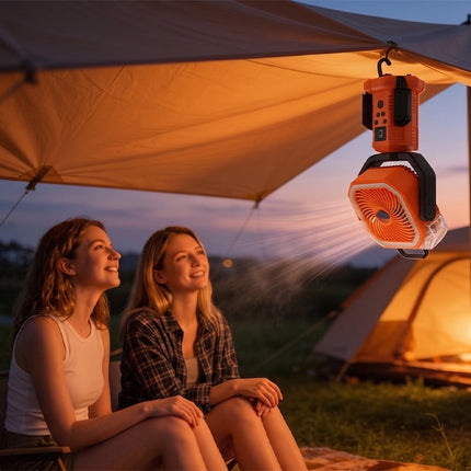 Portable Fan with Stand, Battery Powered Jobsite Fan – image 14