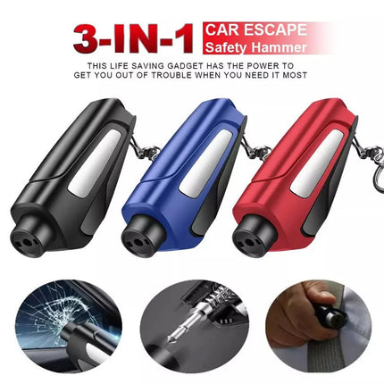 Glass Breaker Keychain, Car Accessories