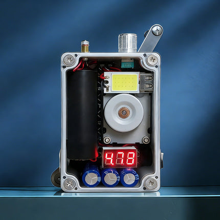 Hand Crank Generator with USB Phone Charger, Hand Crank Flashlight – image 5