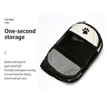 Dog Playpen with Zippered Side Door and Top Opening