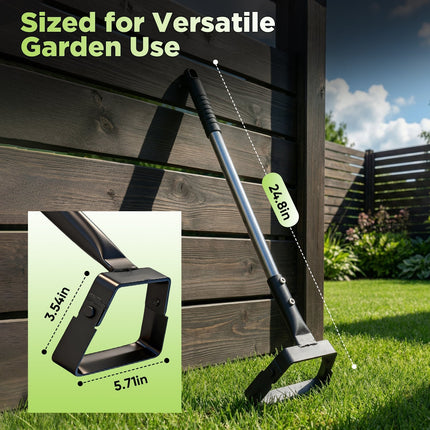 Garden Hoes, Hula Hoe Garden Weeding Tool for Raised Beds
