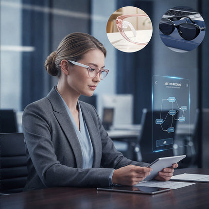 Smart Glasses with Real Time Translation, AI Glasses with Open Ear Audio