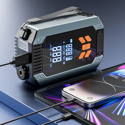 Tire Inflator Portable Air Compressor, Cordless Car Tire Pump with Digital Gauge – image 8