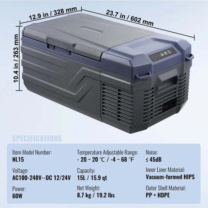 Car Fridge Freezer, Electric Cooler