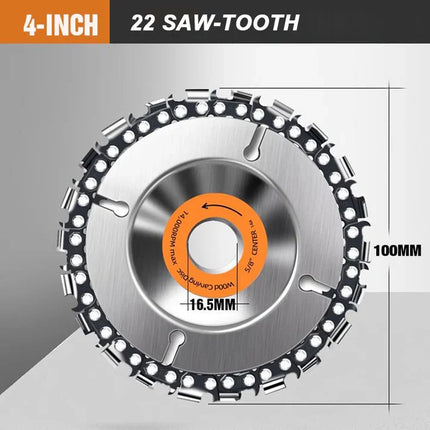 Angle Grinder Wood Carving Disc, Angle Grinder Blade for Wood Cutting – image 5
