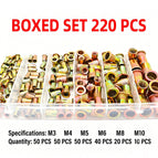 M3-M10 220PCS Box Set