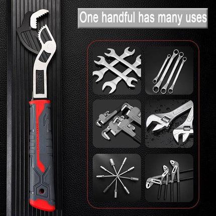 Pipe Wrench Self Locking, Adjustable Wrench with Quick Opening, Plumbing Wrench for Pipes and Fittings, Plumbing – image 8
