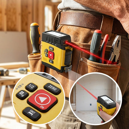 Digital Laser Tape Measure Tool, Digital Measuring Tape for Construction – image 5