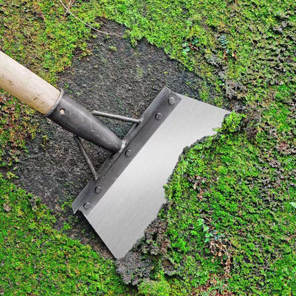 Garden Shovel Head, Stainless Steel Scraper for Moss and Dirt – image 9